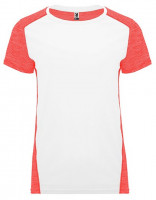 White 01, Heather Fluor Coral 244