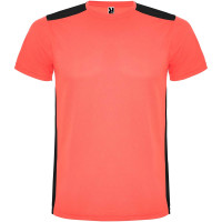 Fluor Coral, Solid black