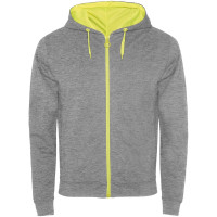 Heather grey, Fluor Yellow