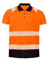 Fluorescent Orange, Black