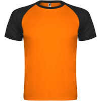 Fluor Orange, Solid black