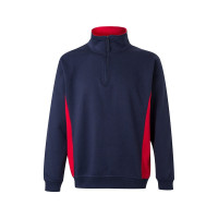 Navy blue, Red