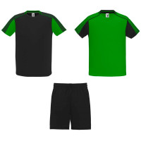 Fern green, Solid black