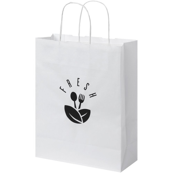 Kraft 80 g m2 paper bag with twisted handles medium Astrix