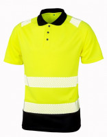 Fluorescent Yellow, Black